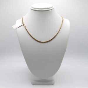 Cadena Cubana 10KT Size 20 2.2 mm Weight 8.5 g