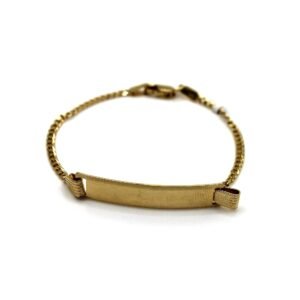 Kids ID Bracelet – 14KT Gold