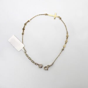 Starlight Cross - 14kt Women's Bracelet