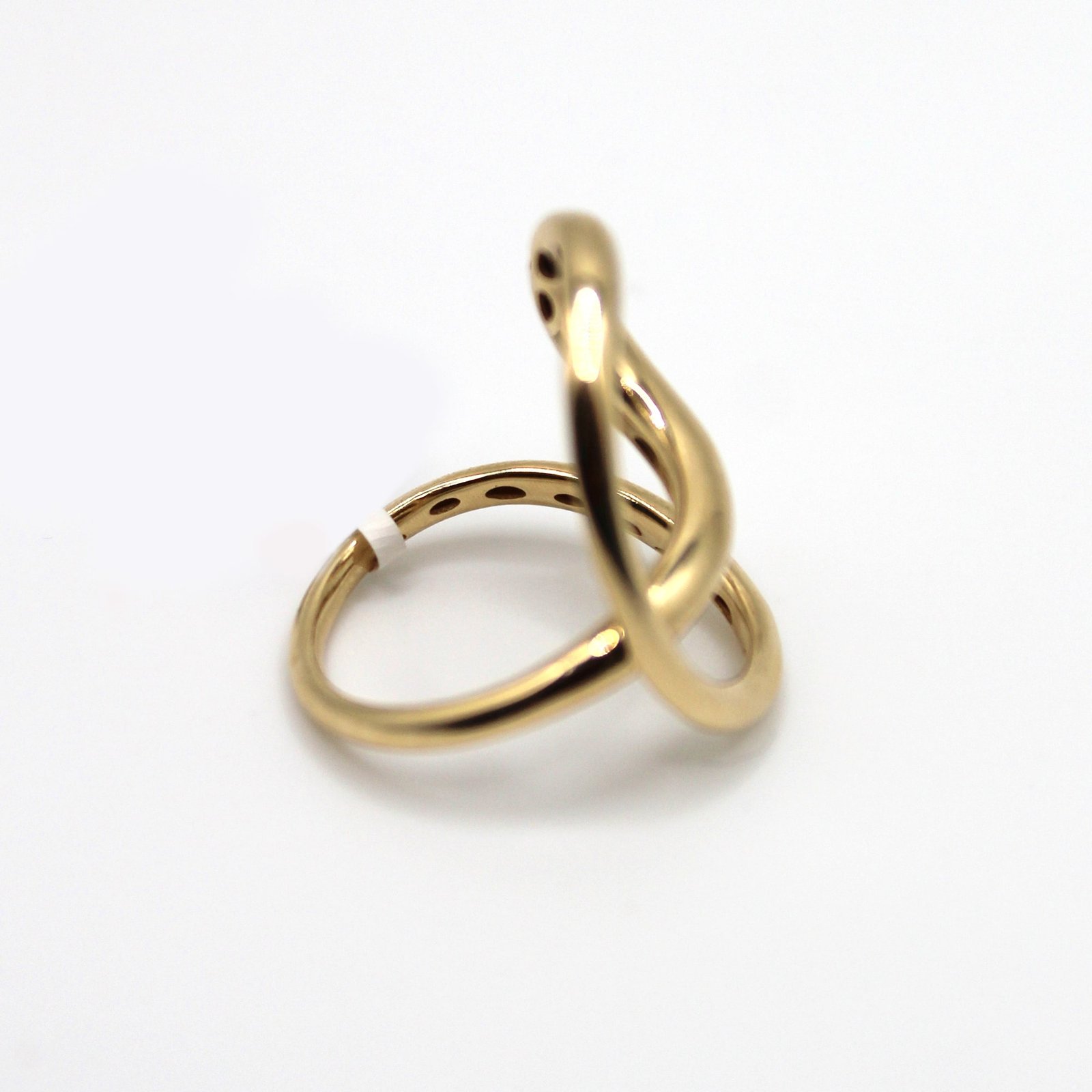 Modern Open Loop Ring – 10KT – cabrerasjewelry.com