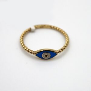 Evil Eye Ring – 14KT