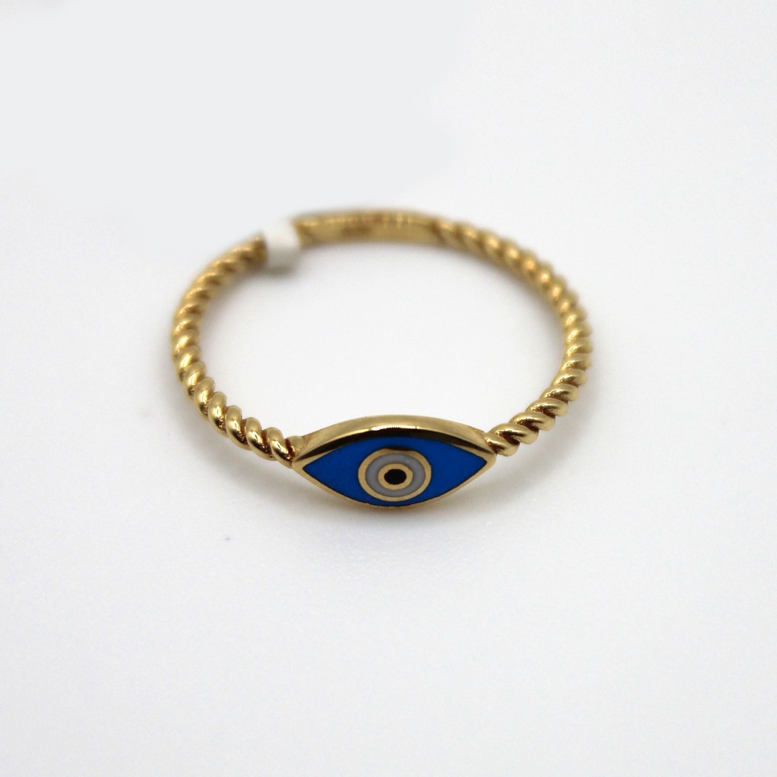Evil Eye Ring – 14KT
