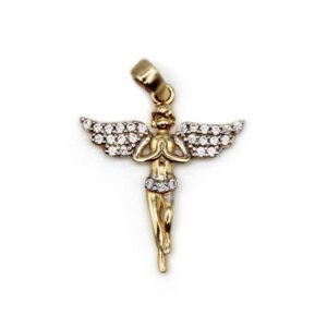 Angel with Wings – 14KT Pendant