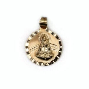 Divine Light – 10KT Saint Pendant