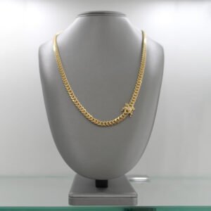 Cuban Link Chain – 10KT Gold Unisex Necklace
