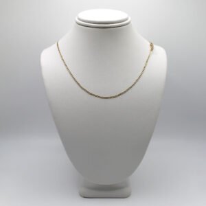 Fine Polished 18" Chain Necklace – 10KT Gold
