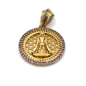 Devotion of San Lázaro – 10KT Pendant