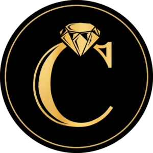 Circular Cutout Symbol Stud Earrings – 14KT Gold