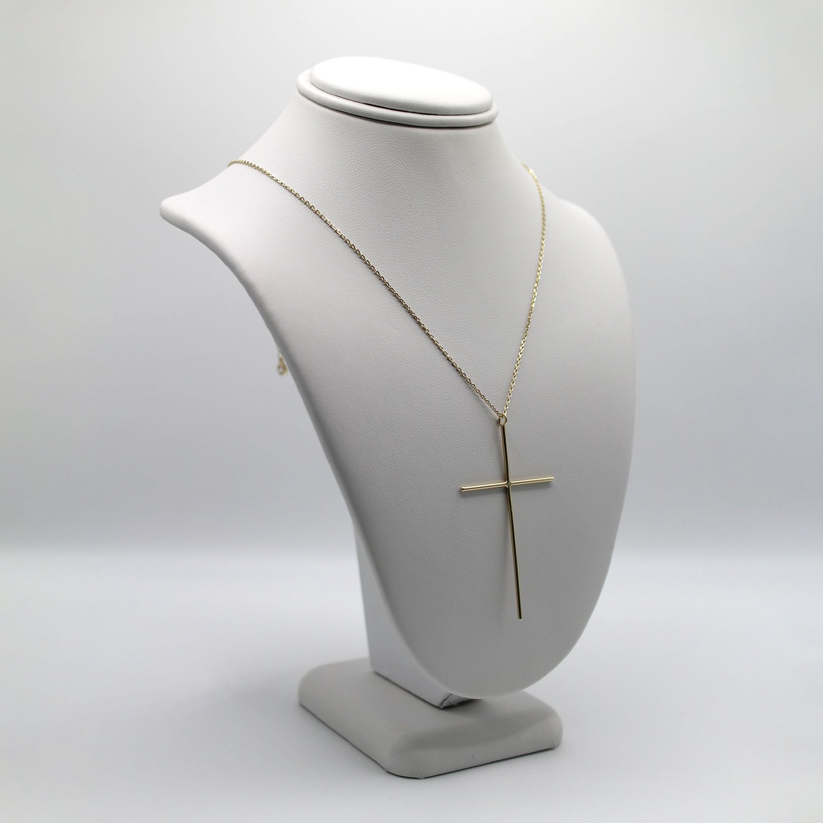 Cadena Cruz 10KT Size 17-18 Weight 2.7 g - Image 2