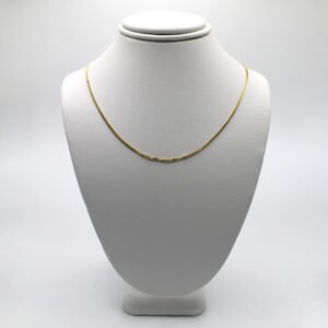 Fine Polished Box Link Chain Necklace – 10KT Gold