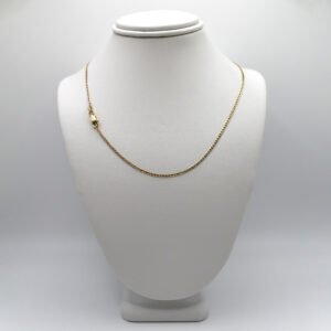 Classic Polished 16" Fine Chain Necklace – 10KT Gold