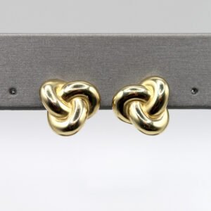 Knot Design – 10KT Gold Women’s Earrings