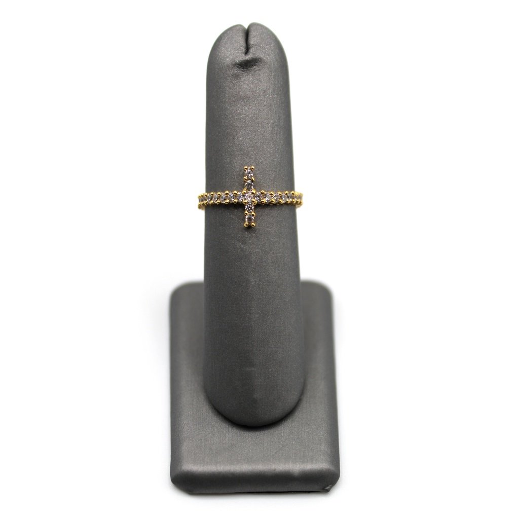 Divine Radiance Ring – 10KT Gold ,Size 7 - Image 3