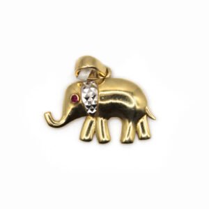 Elephant – 10KT Pendant