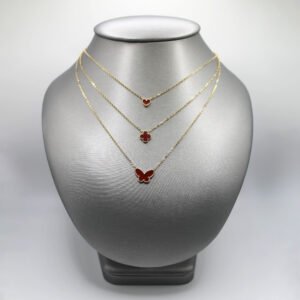 Radiant Red – 14KT Necklace