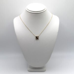 Golden Initial N – 14KT Necklace