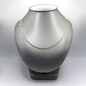 High-Polish Cuban Link Chain Necklace – 14KT Gold