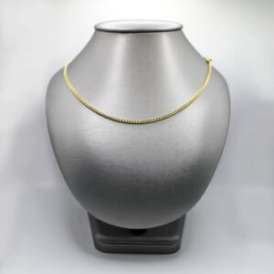 High-Polish Cuban Link Chain Necklace – 14KT Gold