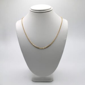 Delicate Mariner Link Chain Necklace – 14KT Gold Women’s