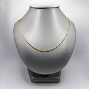 High-Polish Cuban Link Chain Necklace – 10KT Gold