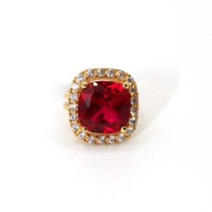 Cushion-Cut Stone – 10KT