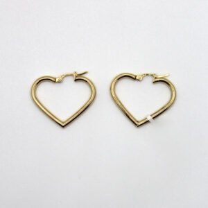 Earrings corazon 14KT