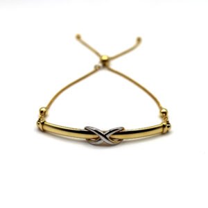 Timeless Knot – 14KT Gold Bracelet