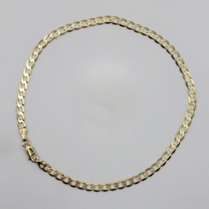 Corte Brillo Link Anklet – 10KT Gold
