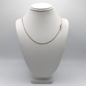Fine Polished 18" Chain Necklace – 10KT Gold