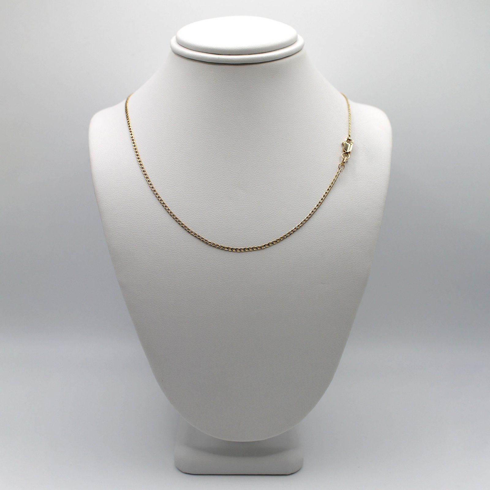 Fine Polished 18" Chain Necklace – 10KT Gold