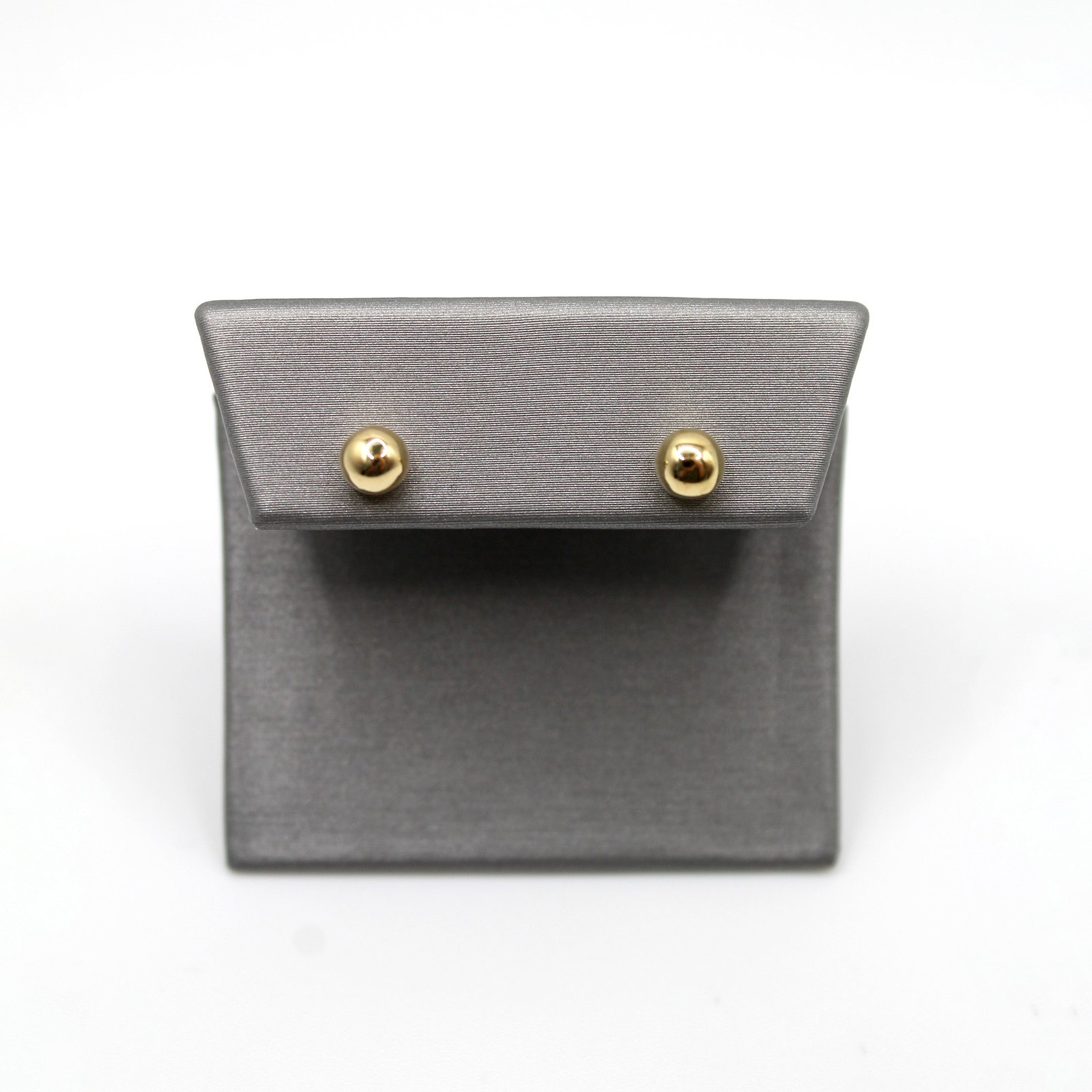 Classic Ball Stud Earrings – 14KT Gold