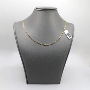 Polished Curb Link Chain – 10KT Gold – 18"