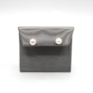 Gold Classic Pearl Stud Earrings– 14KT Gold