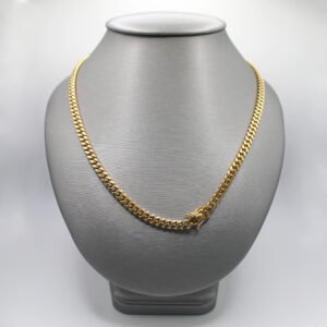10KT Gold Cuban Link Unisex Necklace