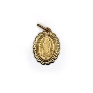 Virgen de Guadalupe Pendant – 14KT