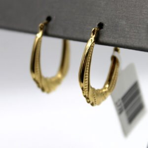 Earings 14KT Weight 0.6g