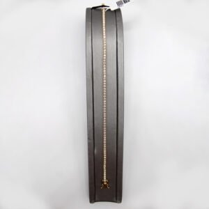 Classic Diamond Tennis Bracelet – 14KT Yellow Gold