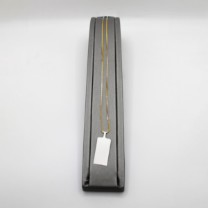 Polished Box Chain Necklace – 10KT Gold