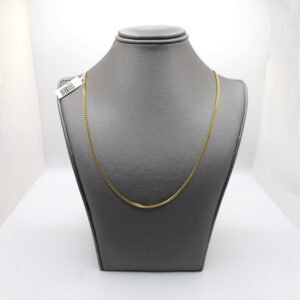 Polished Cuban Link Chain Necklace – 10KT Gold