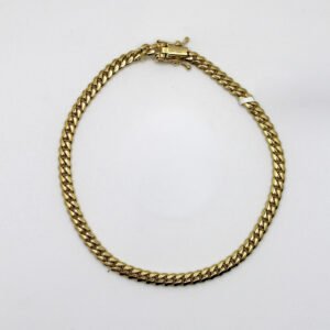 10kt Yellow Gold 3.8mm Miami Cuban Link Bracelet