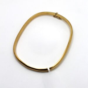 14kt Yellow Gold Hinged Bangle Bracelet