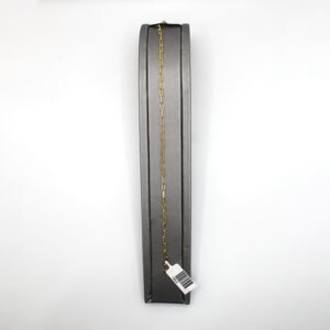Polished Paperclip Link Bracelet – 10KT Gold