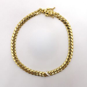 10kt Yellow Gold 4.9mm Miami Cuban Link Bracelet
