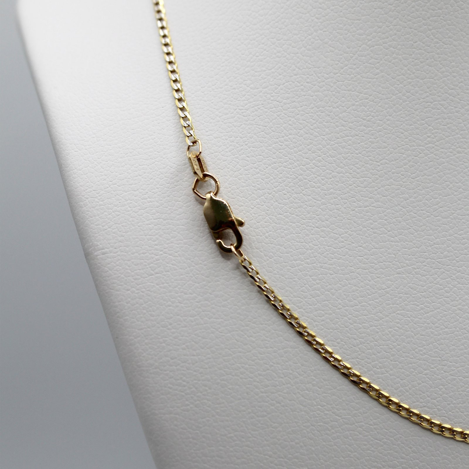 Classic Polished 16" Fine Chain Necklace – 10KT Gold - Image 3